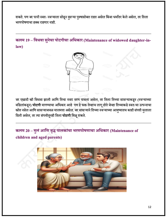 विवाह ते घटस्फोट: हक्कांची पूर्ण मार्गदर्शिका ( 3 Book Set) - 12