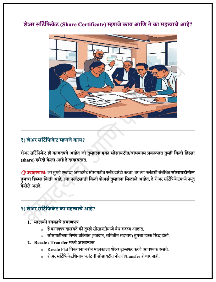 घर घेण्याआधी हे वाचाच! – रिसेल, म्हाडा आणि गुंठेवारी फ्लॅट खरेदीचं Complete Legal Guide - 3